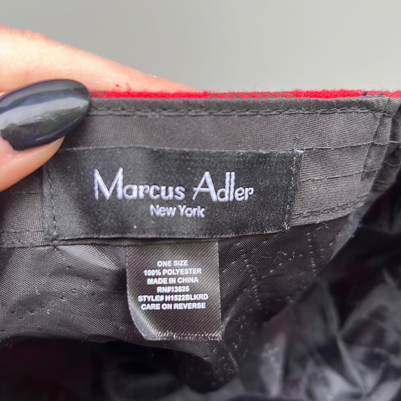 Red Plaid Paperboy Hat - Picture 10 of 11